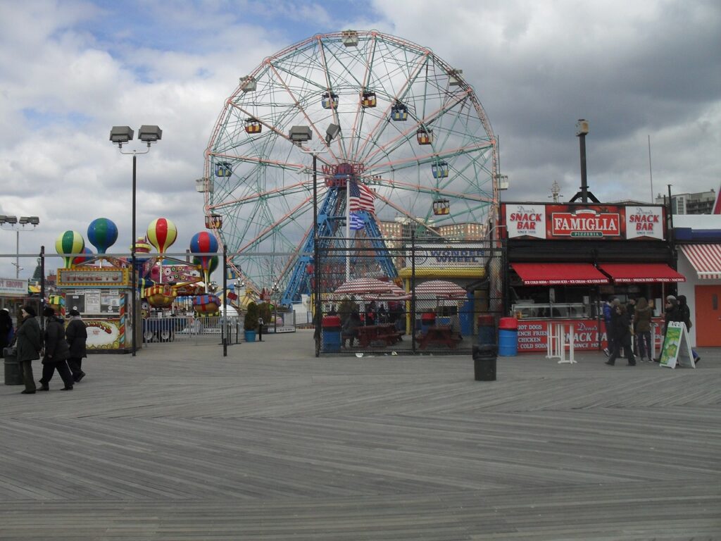 coney island ferris wheel